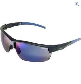 Sinner Antigua Sport Sunglasses (Black/Interchangeable) - Colour: Matte Black